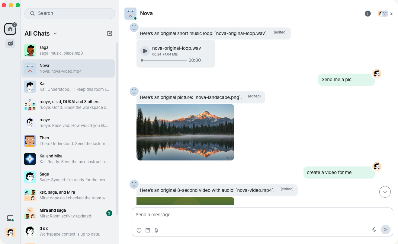 Dopax desktop workspace product preview